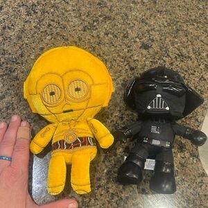 Star Wars Yellow and Black Dog Toy